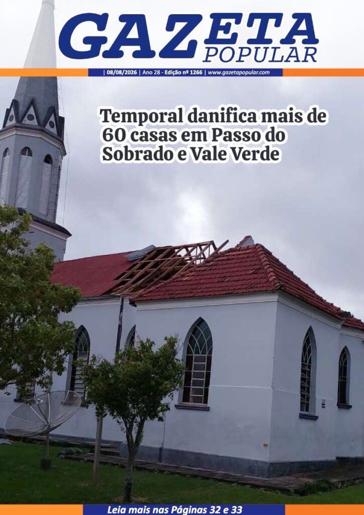 Capa de Gazeta Popular — Edição 1266 — 08/08/2026