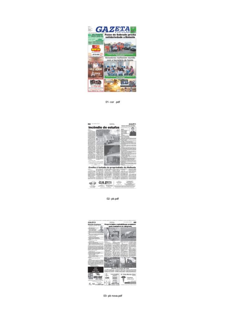 Capa de Gazeta Popular — Edição 782 — 14/01/2017