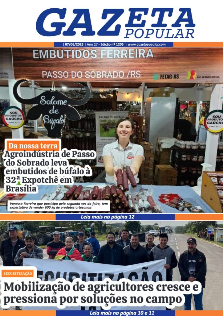 Capa de Edição de 06 de Junho de 2025