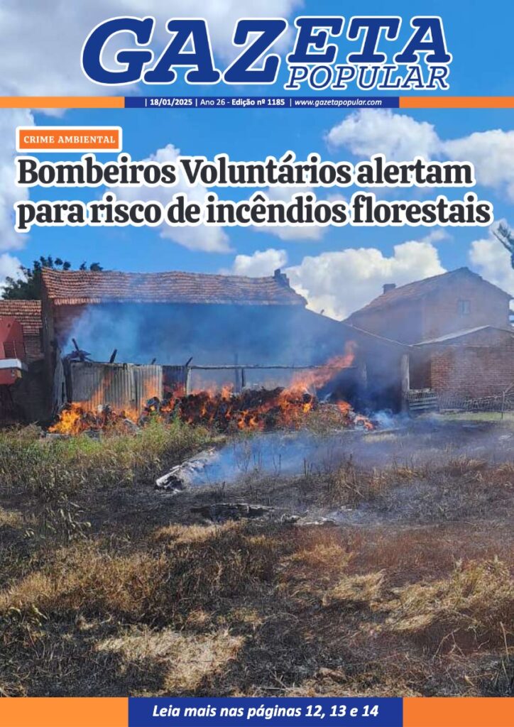 Capa de Edição de 18 de Janeiro de 2025