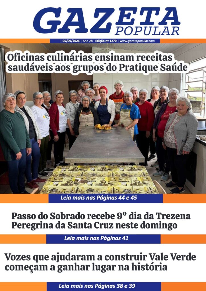 Capa de Gazeta Popular — Edição 1270 — 05/09/2026