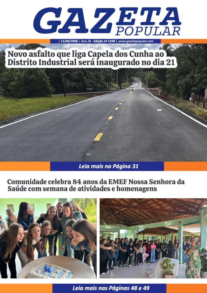 Capa de Edição de 18 de Abril de 2026