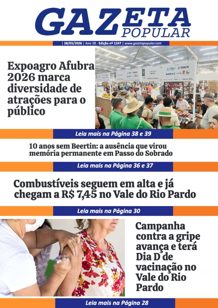 Capa de Edição de 28 de Março de 2026