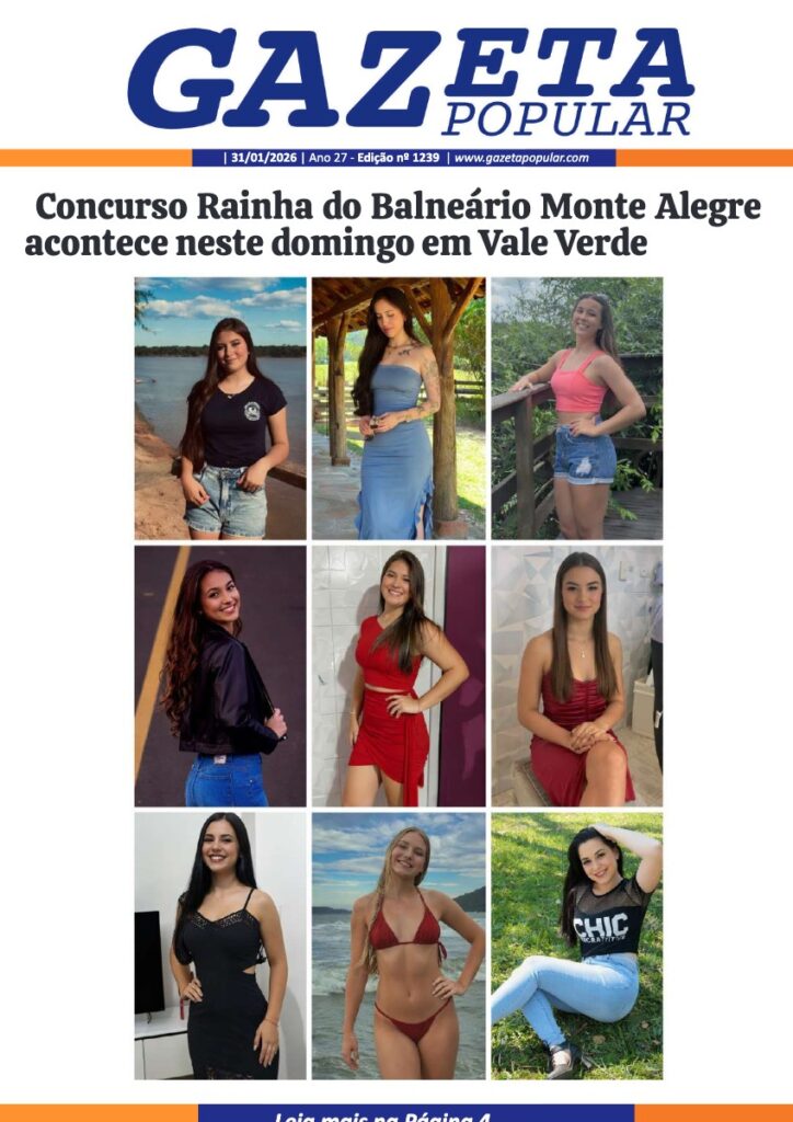 Capa de Edição de 31 de Janeiro de 2026