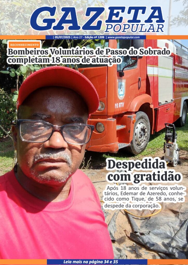 Capa de Edição de 05 de Julho de 2025